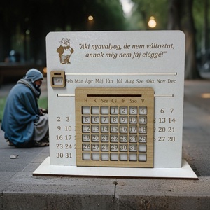 Öröknaptár - Dr. Bubó idézetekkel - Meska.hu