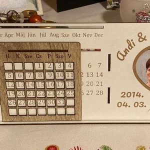 Öröknaptár - képpel - otthon & életmód - dekoráció - fali és függő dekoráció - falinaptár & öröknaptár - Meska.hu