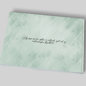 Esküvői vendégkönyv fotóval (zöld) - esküvő - emlék & ajándék - vendégkönyv - Meska.hu