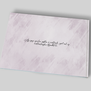 Esküvői vendégkönyv fotóval (lila) - esküvő - emlék & ajándék - vendégkönyv - Meska.hu