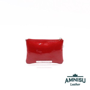 Bordó lakk - fekete gyűrt lakk ívelt egy cipzáras kulcstartó C5004 - táska & tok - kulcstartó & táskadísz - kulcstartó - Meska.hu