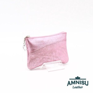 Metál rózsaszín ívelt egy cipzáras kulcstartó C4001, Táska & Tok, Kulcstartó & Táskadísz, Kulcstartó, , MESKA