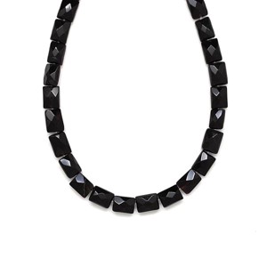 Onix tégla 6x8x5mm ékszerkészítő alapanyag (füzér), Kellékek & szerszámok, Ásvány alapanyag, Ásványfüzér, , MESKA