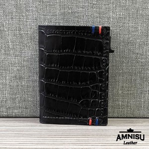 Fekete alumínium irattartós pénztárca, Táska & Tok, Pénztárca & Más tok, Pénztárca, Női pénztárca, , MESKA