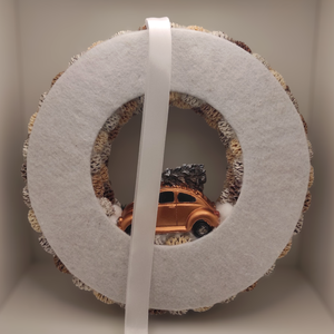 Karácsonyi kopogtató, koszorú 30 cm - otthon & életmód - dekoráció - ajtó- és ablak dekoráció - ajtódísz & kopogtató - Meska.hu