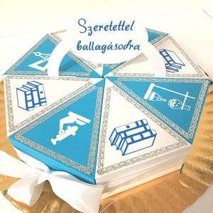 Ballagásra papírtorta - Meska.hu