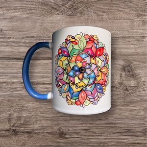 Bögre mandalás - otthon & életmód - konyhafelszerelés, tálalás - tálalás - bögre & csésze - Meska.hu