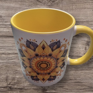 Sárga bögre - otthon & életmód - konyhafelszerelés, tálalás - tálalás - bögre & csésze - Meska.hu