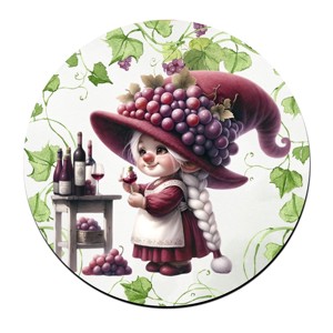 A legjobb borász manólány pohárral mintás bögre alátét, , , MESKA