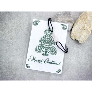 Merry Christmas rózsakvarc angyal karkötő, Ékszer, Karkötő, Karkötő medállal, , MESKA