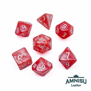 Világos piros márványos műanyag kockaszett, Játék & Sport, Szerepjáték, , MESKA