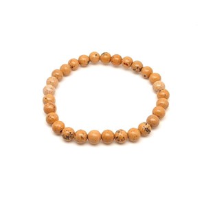 Jáspis sárga ásvány karkötő golyós 6mm, Ékszer, Karkötő, Ásványkarkötő, , MESKA
