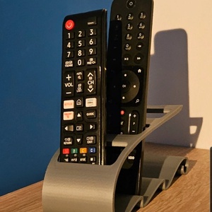 3D nyomtatott távírányító tartó - otthon & életmód - dekoráció - asztal és polc dekoráció - dekorációs tál, tartó - Meska.hu