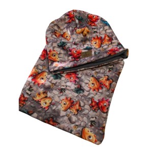 Dínós pamut - polár sapi  - Meska.hu