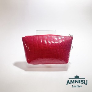 Piros lakk krokkómintás egy cipzáras egyenes kristály köves kulcstartó E5008 - táska & tok - kulcstartó & táskadísz - kulcstartó - Meska.hu