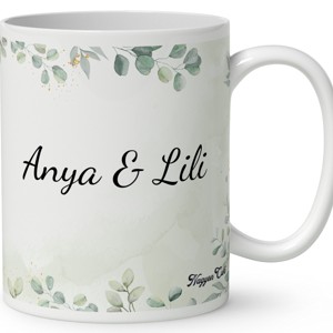 Névvel kérhető - Anya és a kicsi nyuszikája mintás bögre - otthon & életmód - konyhafelszerelés, tálalás - tálalás - bögre & csésze - Meska.hu