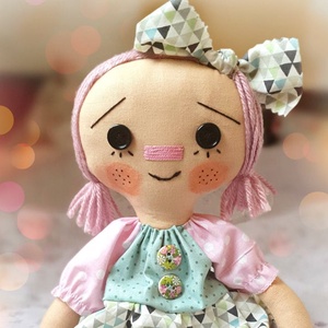 Raggedy Ann baba  -  - Meska.hu
