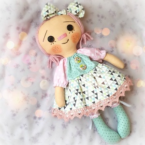 Raggedy Ann baba  -  - Meska.hu