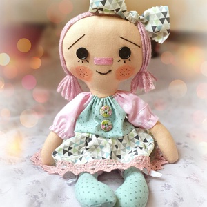Raggedy Ann baba  -  - Meska.hu