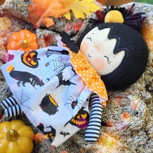 Halloween baba - játék & sport - baba & babaház - öltöztethető baba - Meska.hu Halloween baba - játék & sport - baba & babaház - öltöztethető baba - Meska.hu