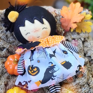 Halloween baba - játék & sport - baba & babaház - öltöztethető baba - Meska.hu Halloween baba - játék & sport - baba & babaház - öltöztethető baba - Meska.hu