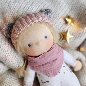 Bella waldorf baba  - játék & sport - baba & babaház - öltöztethető baba - Meska.hu