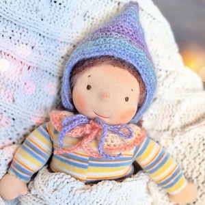 Zsófi waldorf baba, plüss baba, Játék & Sport, Baba & babaház, Baba, Baba-és bábkészítés, Horgolás, MESKA