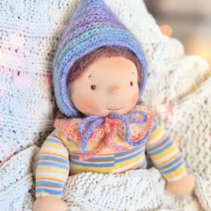 Zsófi waldorf baba, plüss baba - játék & sport - baba & babaház - baba - Meska.hu