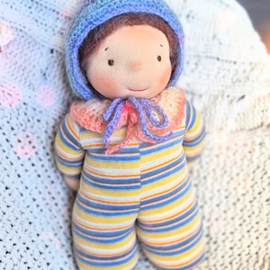 Zsófi waldorf baba, plüss baba - játék & sport - baba & babaház - baba - Meska.hu