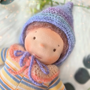 Zsófi waldorf baba, plüss baba, Játék & Sport, Baba & babaház, Baba, Baba-és bábkészítés, Horgolás, MESKA