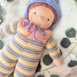 Zsófi waldorf baba, plüss baba - játék & sport - baba & babaház - baba - Meska.hu