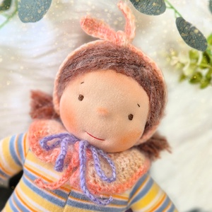 Zsófi waldorf baba, plüss baba - játék & sport - baba & babaház - baba - Meska.hu