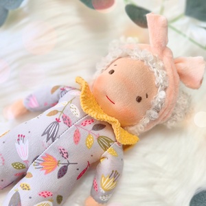 Bori waldorf baba, plüss baba - játék & sport - baba & babaház - baba - Meska.hu