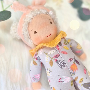 Bori waldorf baba, plüss baba - játék & sport - baba & babaház - baba - Meska.hu