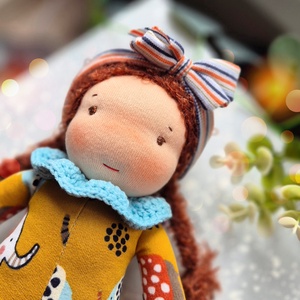 Luca waldorf baba, plüss baba - játék & sport - baba & babaház - baba - Meska.hu