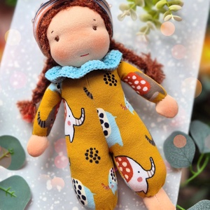 Luca waldorf baba, plüss baba - játék & sport - baba & babaház - baba - Meska.hu