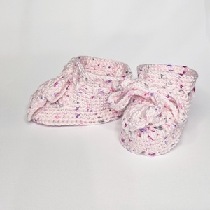 Horgolt kiscipő, babacipő, Baba - mama, Babaruházat, Babacipő, Horgolás, MESKA