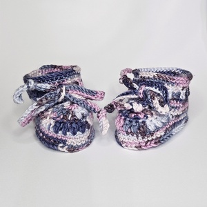 Horgolt kiscipő, babacipő, Baba - mama, Babaruházat, Babacipő, Horgolás, MESKA