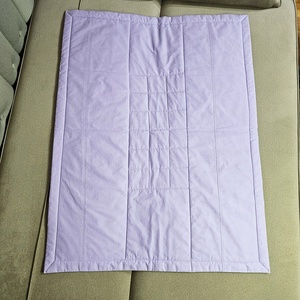 Lila, kétoldalas babatakaró, játszópléd patchwork betéttel - baba - mama - baba ágynemű - babatakaró, gyerek pléd - Meska.hu