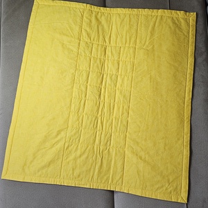 Sárga, egyedi varrot újszülött babatakaró, játszópléd ajándékba - baba - mama - baba ágynemű - babatakaró, gyerek pléd - Meska.hu