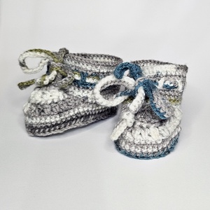 Horgolt kiscipő, babacipő, Baba - mama, Babaruházat, Babacipő, Horgolás, MESKA