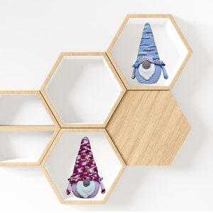 Horgolt manó babaszobába � kedves ajándék újszülöttnek - baba - mama - babaszoba dekoráció - babanév dekoráció - Meska.hu