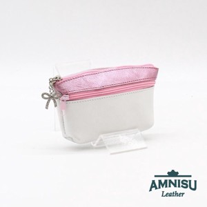 Fehér - metál rózsaszín kettő cipzáras kulcstartó B3002, Táska & Tok, Kulcstartó & Táskadísz, Kulcstartó, , MESKA