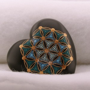 Szív mandala - otthon & életmód - dekoráció - spiritualitás - mandala - Meska.hu