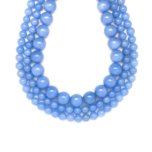 Angelit golyó AA 8-9mm  ékszerkészítő alapanyag (füzér), Kellékek & szerszámok, Ásvány alapanyag, Ásványfüzér, , MESKA