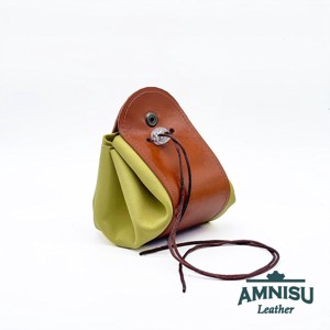 Konyakbarna - sárga bőr 2in1 szütyő és kockatálca M9021-2007 - játék & sport - szerepjáték - Meska.hu