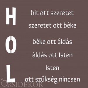Házi áldás dekor tábla, Otthon & Életmód, Dekoráció, Kép & Falikép, Táblakép, , MESKA