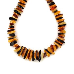 Borostyán vegyes splitter nyaklánc 45cm, Kellékek & szerszámok, Ásvány alapanyag, Splitter, , MESKA