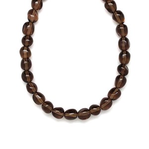 Füstkvarc pebble 8-9mm, Kellékek & szerszámok, Ásvány alapanyag, Ásványfüzér, , MESKA
