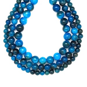 Jáde szinezett szürkés kék golyó 6mm � ékszerkészítő alapanyag (füzér), Kellékek & szerszámok, Ásvány alapanyag, Ásványfüzér, , MESKA